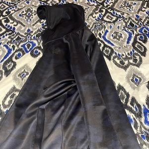 YoungLA Blue/Black Camo Zip up Hoodie (LARGE)